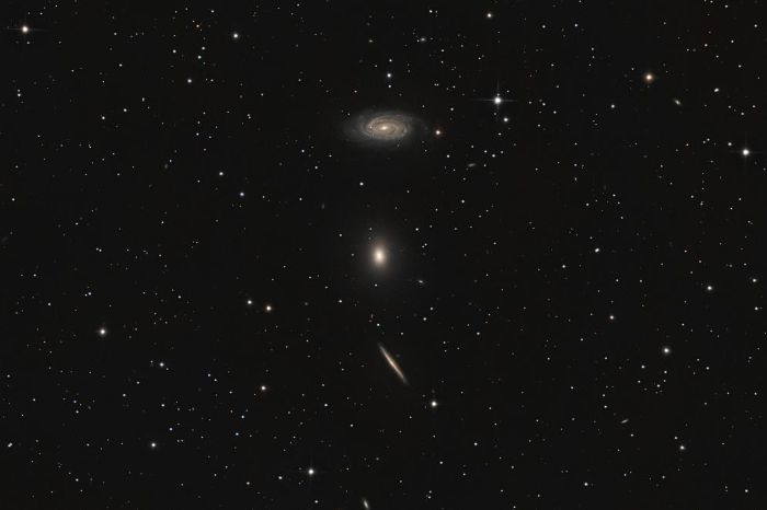 NGC5981/2/5 - Draco Triplet