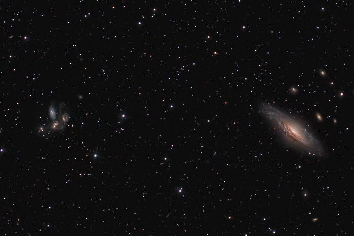 NGC7331/7317 - Deer Lick Group/Stephan's Quintet